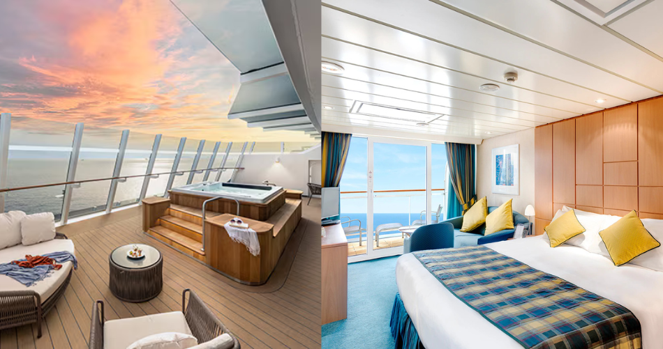 MSC Cruise cabin and suites