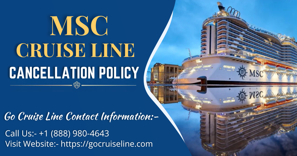 MSC Cruises Cancellation Policy