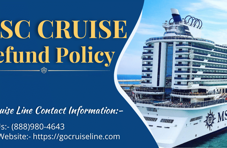 MSC Cruise Refund Policy 