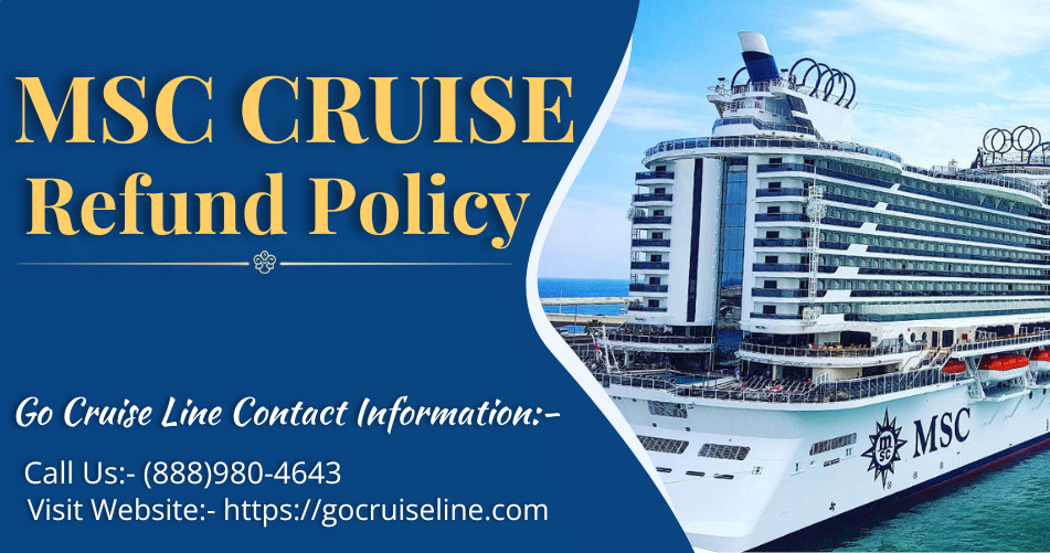 MSC Cruise Refund Policy 